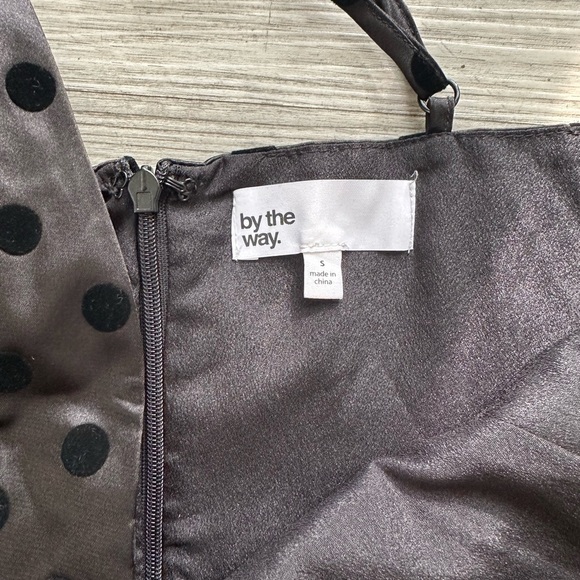 By the way Chic Black Polka Dot Romper - Picture 5 of 5